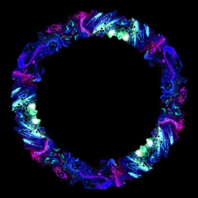 UV Paint Pour round preview