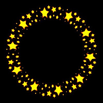 Stars upscaled 272px round preview