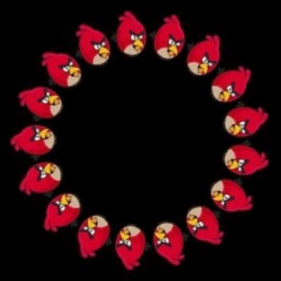 Angry Birds (red bird) round preview