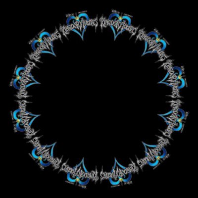 kingdom hearts logo round preview