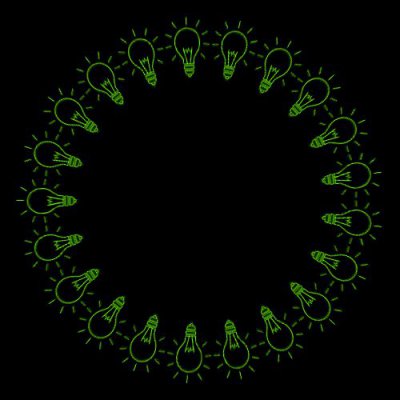 bulb green round preview