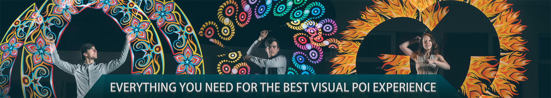 Everything you need for the best visual poi experience.